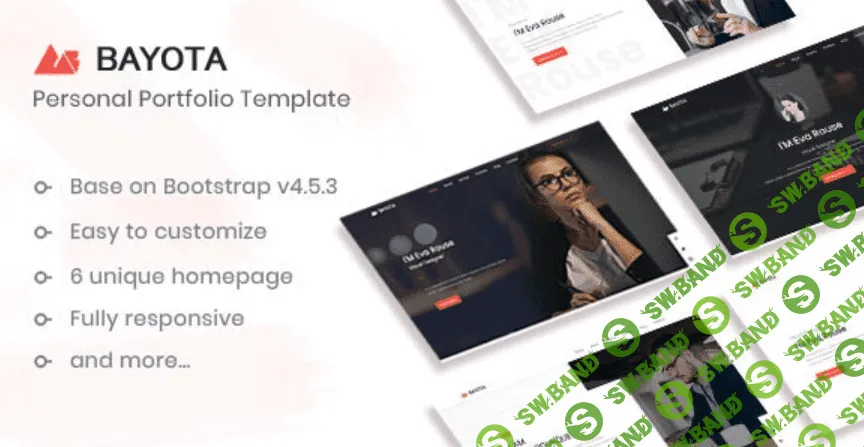 [Themeforest] Bayota V1.0 - Responsive Personal & Portfolio Template