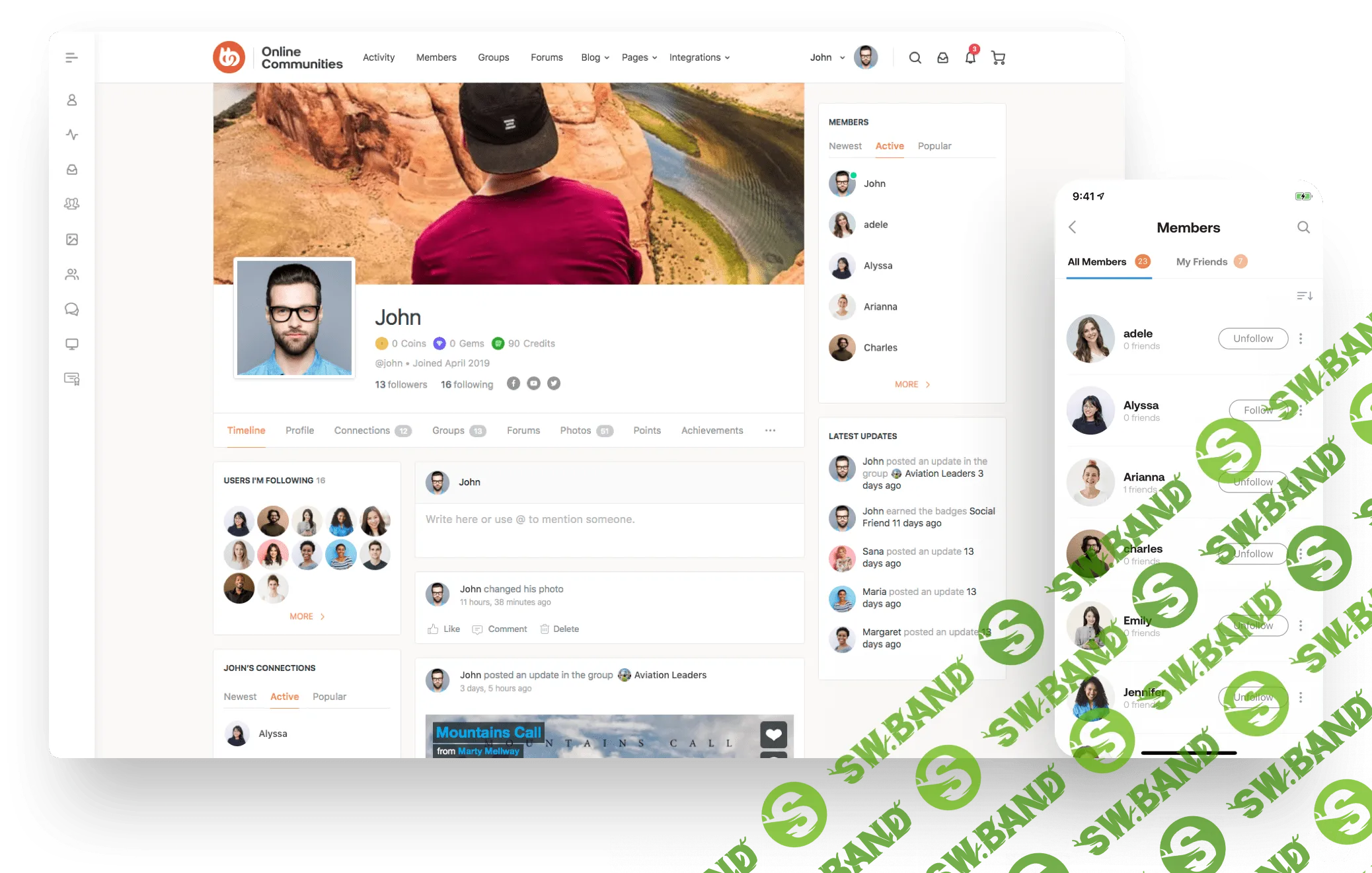 [ThemeForest] BuddyBoss Platform v1.1.6 - продавайте членство, курсы и создавайте онлайн-сообщества