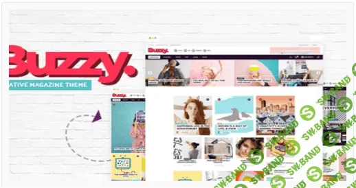 [themeforest] Buzzy v1.6 - креативная тема для новостного сайта WordPress (2022)