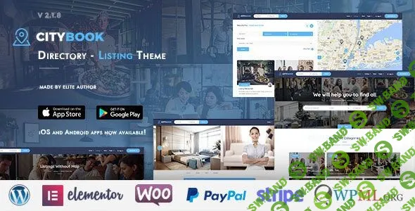 [ThemeForest] CityBook v2.3.5 - шаблон каталога WordPress