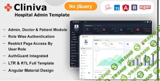 [themeforest] Cliniva Hospital v6.0.0 - Angular 12+ Medical Admin Dashboard Template For Doctors & Clinics (2021)