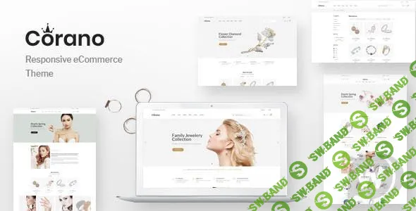 [ThemeForest] Corano v1.0 - шаблон ювелирного интернет-магазина OpenCart 3