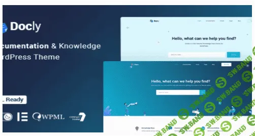 [themeforest] Docly v1.5.3 Nulled - тема WordPress для документации и базы знаний (2022)