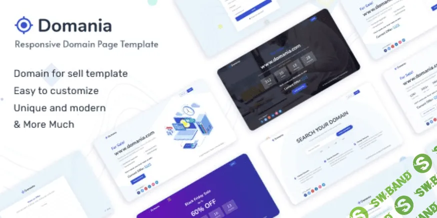 [Themeforest] Domania V1.0 - Responsive Domain Template