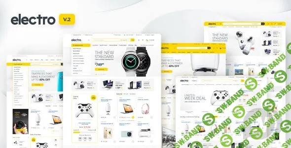 [ThemeForest] Electro v2.1.2 – шаблон магазина цифровых товаров WordPress