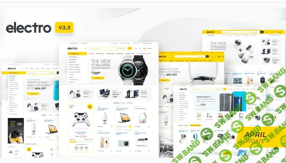 [ThemeForest] Electro v2.3.3 – шаблон магазина цифровых товаров WordPress