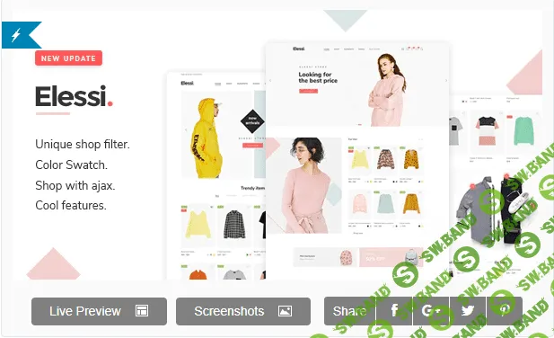 [themeforest] Elessi v3.0.4 - WooCommerce AJAX WordPress тема