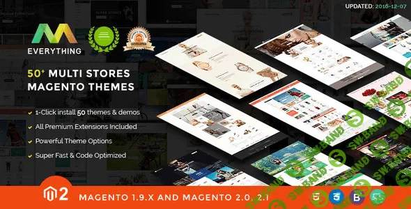 [themeforest] EVERYTHING v2.2.5 - многоцелевой шаблон для Magento 1.x-2.x