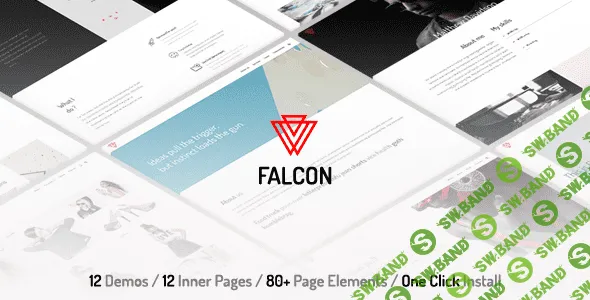 [themeforest] FALCON - CLEAN & MINIMAL MULTI-PURPOSE WORDPRESS THEME