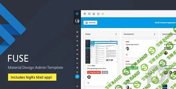 [ThemeForest] Fuse v8.0 - шаблон админ панели Angular 8+