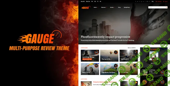 [ThemeForest] Gauge: Multi-Purpose Review Theme