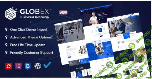 [themeforest] Globex v1.7 - IT Solutions & Services WordPress Theme (2022)