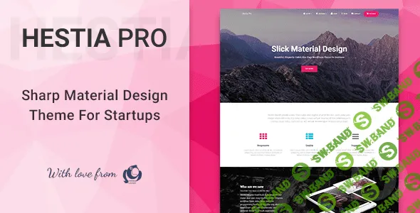 [ThemeForest] Hestia Pro v2.5.4 NULLED - WordPress шаблон для стартапа