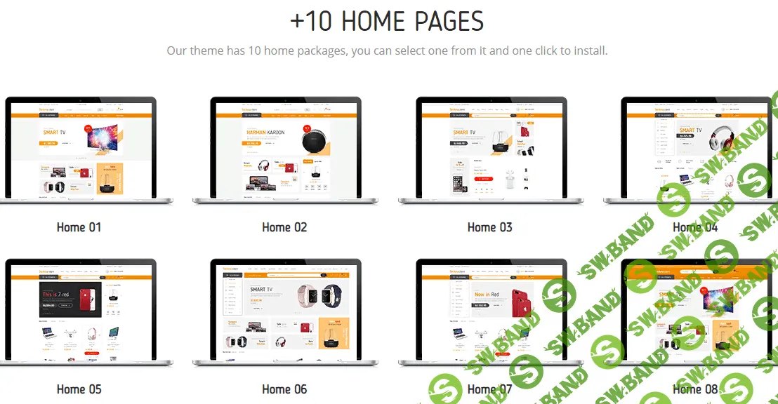 [themeforest] [HTML] Классный Техно Магазин -Techno Store - Electronic eCommerce HTML