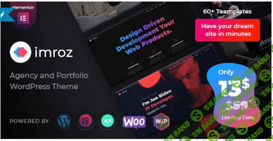 [themeforest] Imroz v1.0.0 - Agency & Portfolio Theme (2022)