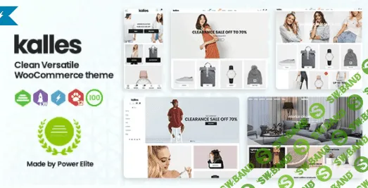 [themeforest] Kalles v1.0.2 NULLED - универсальная тема WooCommerce (2022)