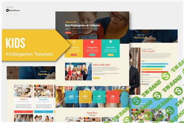 [Themeforest] Kids - Kindergarten & Child Care Elementor Template Kit