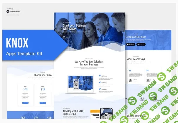 [Themeforest] Knox - Technology & Apps Template Kit