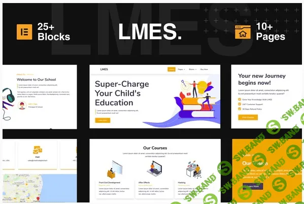 [Themeforest] LMES - Education Elementor Template Kit