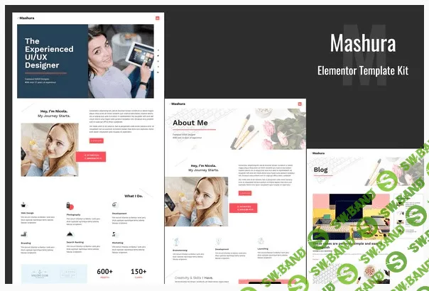 [Themeforest] Mashura - Portfolio Elementor Template Kit
