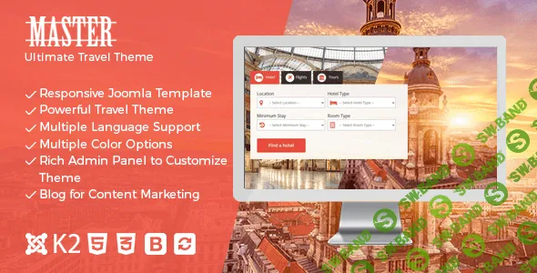 [ThemeForest] Master v17 - Ultimate Travel Theme for Joomla