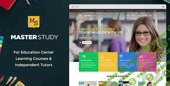 [ThemeForest] Masterstudy v1.9.2 - шаблон на тему образования WordPress