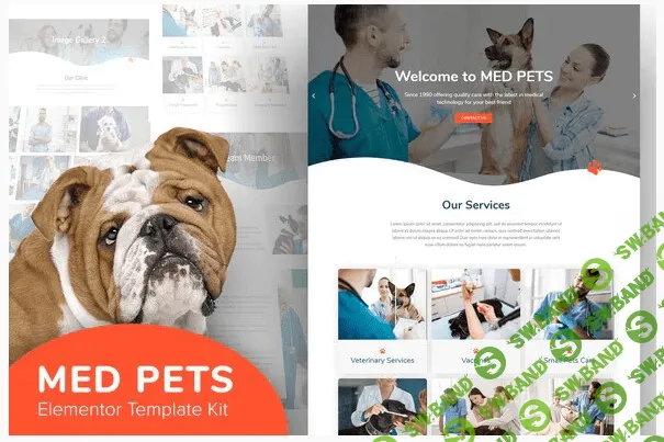 [Themeforest] Med Pets - Template Kit for Elementor