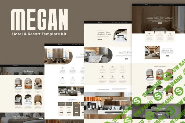 [Themeforest] Megan - Hotel Booking Template Kit