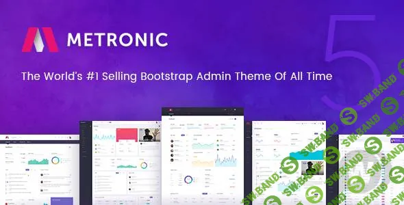 [ThemeForest] Metronic v5.5.5 - мощный адаптивный шаблон админпанели
