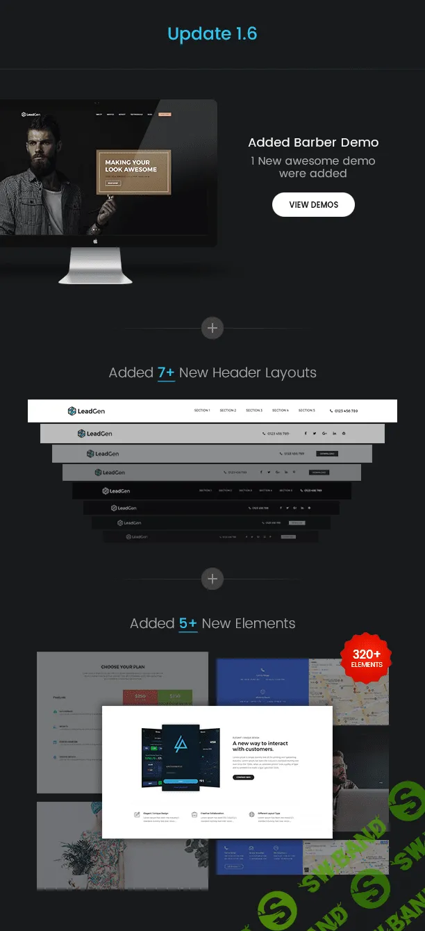 [themeforest.net] LeadGen - Multipurpose Marketing Landing Page Pack with Page Builder