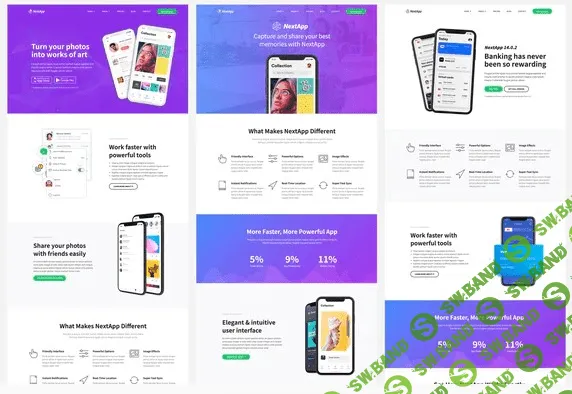 [Themeforest] NextApp - App Landing Page Template Kit