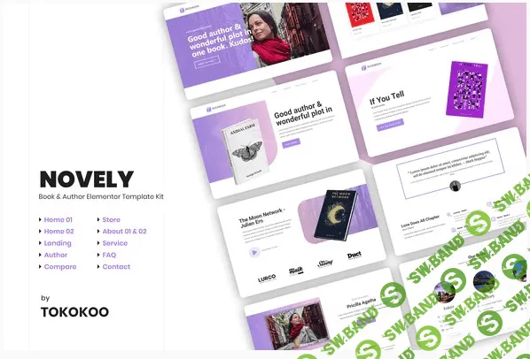 [Themeforest] Novely - Book Elementor Template Kit