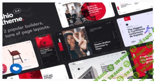 [themeforest] Ohio v2.4.4 Nulled - креативное портфолио и агентство WordPress тема (2022)