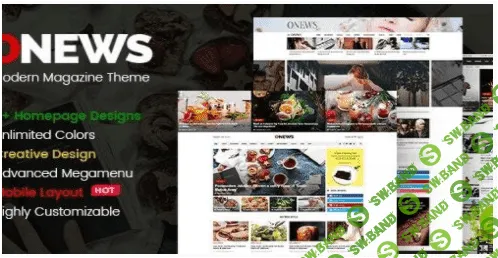 [themeforest] ONews v1.1.2 NULLED - Modern Newspaper & Magazine Theme WordPress (Mobile Layout Ready) (2022)