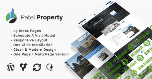 [themeforest] PatelProperty v2.2 - тема WordPress для одной недвижимости (2021)