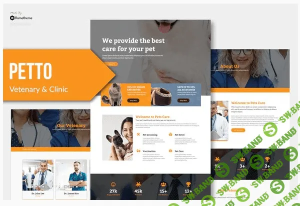 [Themeforest] Petto - Vetenary Pet Clinic Template Kit