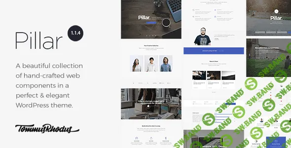 [themeforest] Pillar v1.1.8 — многоцелевой WordPress шаблон