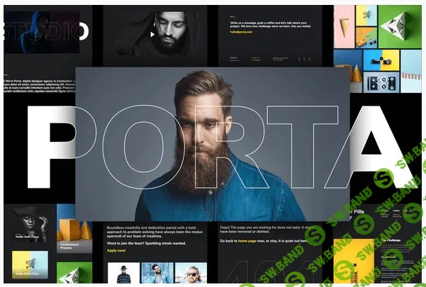 [Themeforest] Porta - Creative Portfolio Template Kit