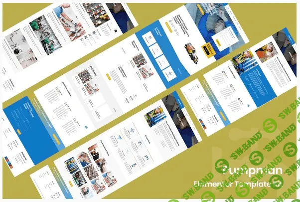 [Themeforest] Pumpman - Plumbing Service Elementor Template Kit