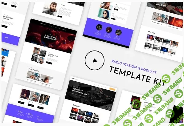 [Themeforest] RareRadio - Music & Streaming Elementor Template Kit