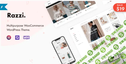 [themeforest] Razzi v1.1.0 - многоцелевая тема WordPress для WooCommerce (2021)