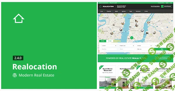 [themeforest] Realocation v2.3.1 – шаблон агенства недвижимости для WordPress