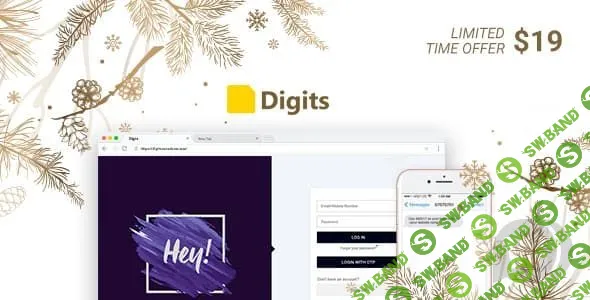 [themeforest] Регистрация через смс WordPress Digits v6.4.2 NULLED