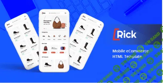 [themeforest] Rick v1.3 – Bootstrap Mobile eCommerce HTML Template (2022)