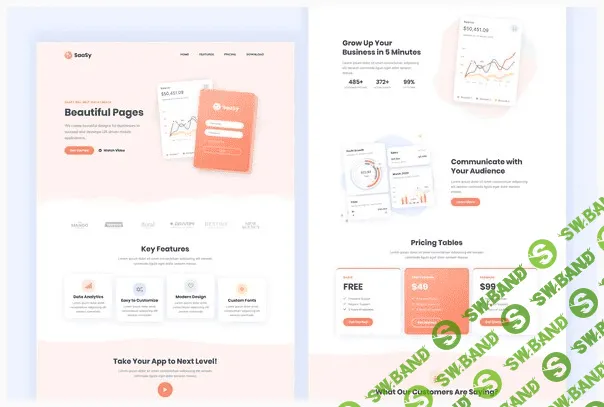 [Themeforest] SaaSy - SaaS & App Landing Page Template Kit