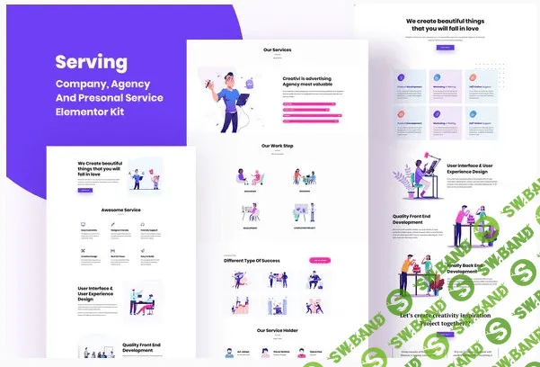 [Themeforest] Serving - Service & Business Template Kit