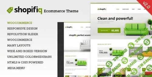 [themeforest] Shopifiq v2.4.5 — адаптивный шаблон для WordPress WooCommerce