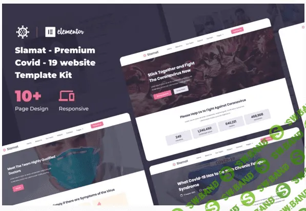 [Themeforest] Slamat - Pandemic Awareness Elementor Template Kit