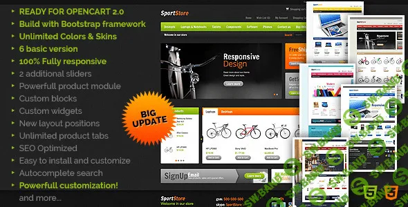 [themeforest] SportStore - Modern Multi-Purpose OpenCart Theme