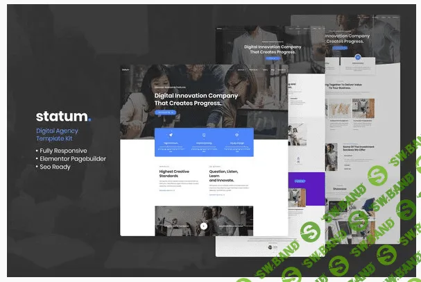 [Themeforest] Statum - Business & Agency Elementor Template Kit